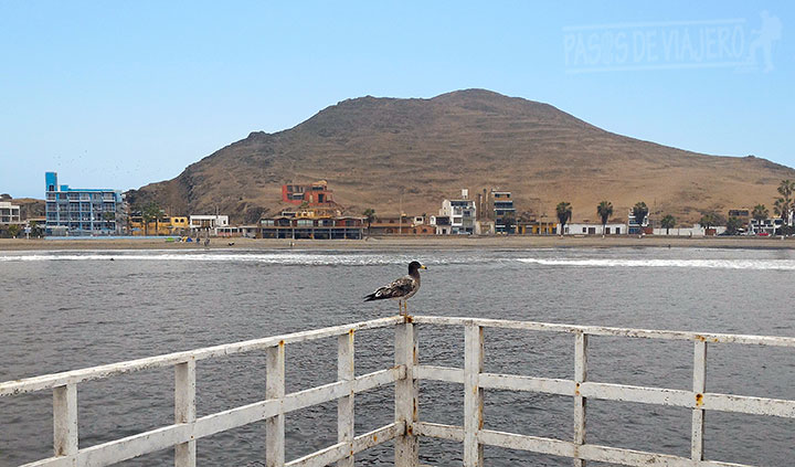 Playa Cerro Azul desde el muelle