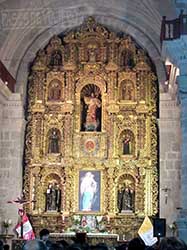 Retablo Iglesia de la Compañia