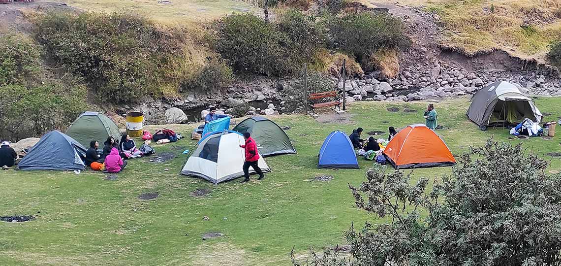 Montar un buen campamento