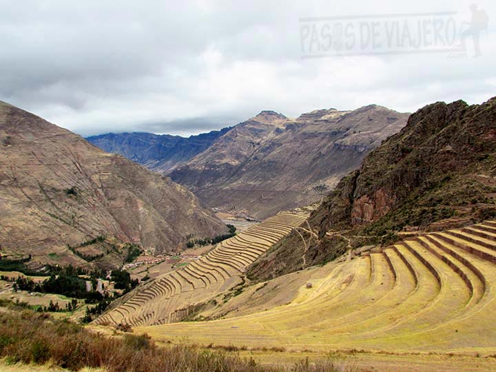 Vista del Valle sagrado desde Pisac