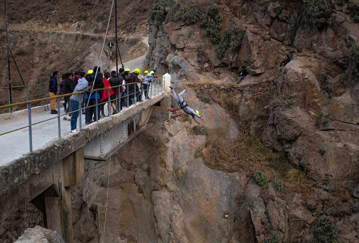 Puenting en Autisha